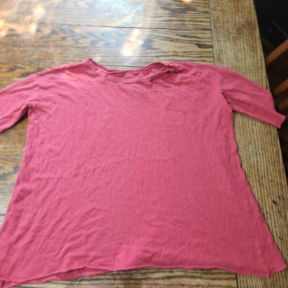 Frank & Eileen | Josephine French Tee | Heritage Jersey in pink sz XS